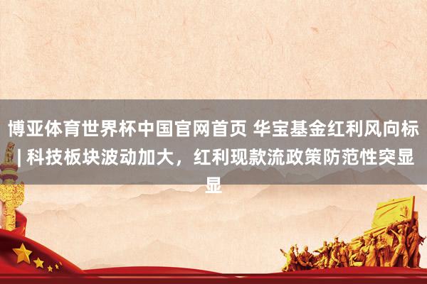 博亚体育世界杯中国官网首页 华宝基金红利风向标 | 科技板块波动加大，红利现款流政策防范性突显